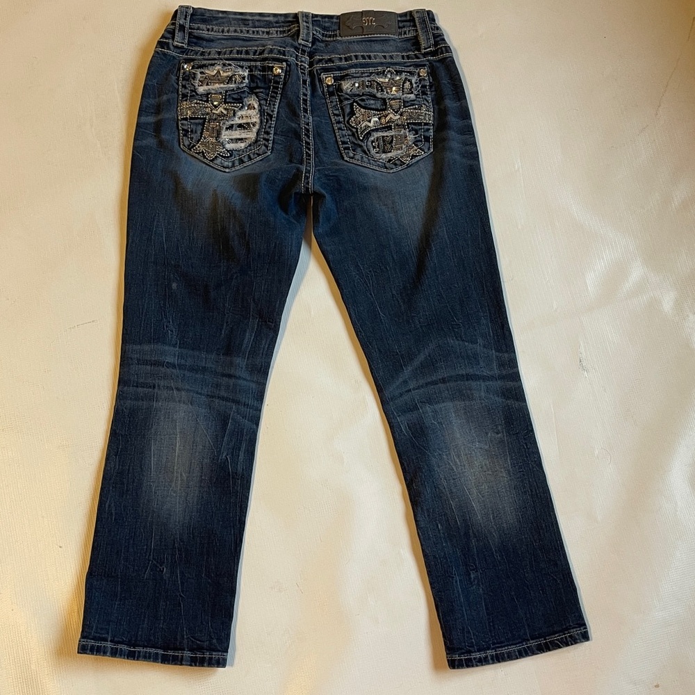 Miss Me Easy Crop Mid-Rise Jeans Size 29